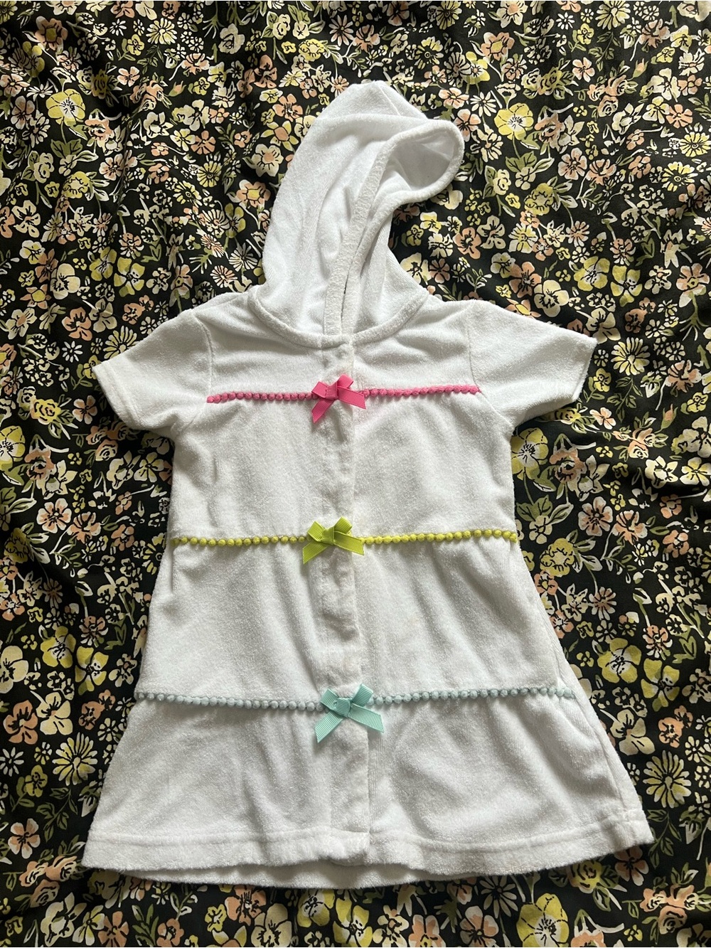 Little Me Terrycloth Coverup